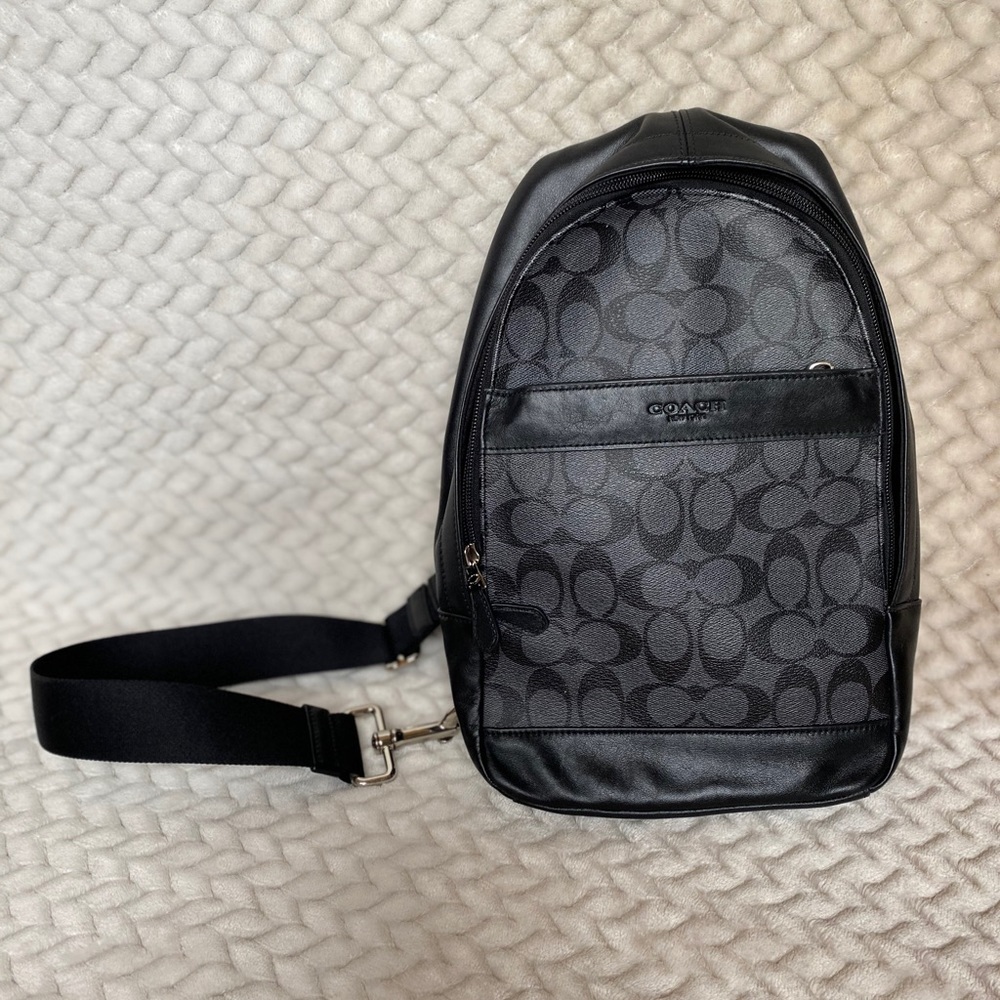 Coach cross shoulder mini backpack